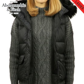 アバクロ ベスト レディース 正規品 Abercrombie＆Fitch アウター HOODED PUFFER VEST 144-442-0493-900 D00S20