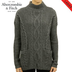 アバクロ セーター レディース 正規品 Abercrombie＆Fitch BOXY CABLE TURTLENECK SWEATER 150-490-0797-122 D00S20