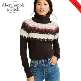 アバクロ セーター レディース 正規品 Abercrombie＆Fitch タートルネックセーター Fair Isle Turtleneck Sweater 150-490-1211-429