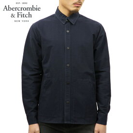 アバクロ シャツ メンズ 正規品 Abercrombie＆Fitch アウター 長袖シャツ ジャケット SNAP-UP SHIRT JACKET 125-125-0494-200 父の日 プレゼント ラッピング