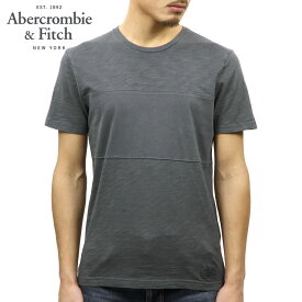アバクロ Tシャツ 正規品 Abercrombie＆Fitch 半袖Tシャツ GARMENT DYE MIXED FABRIC TEE 124-236-1817-902