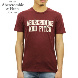 アバクロ Tシャツ 正規品 Abercrombie＆Fitch 半袖Tシャツ クルーネック ロゴワッペン LOGO GRAPHIC TEE 123-238
