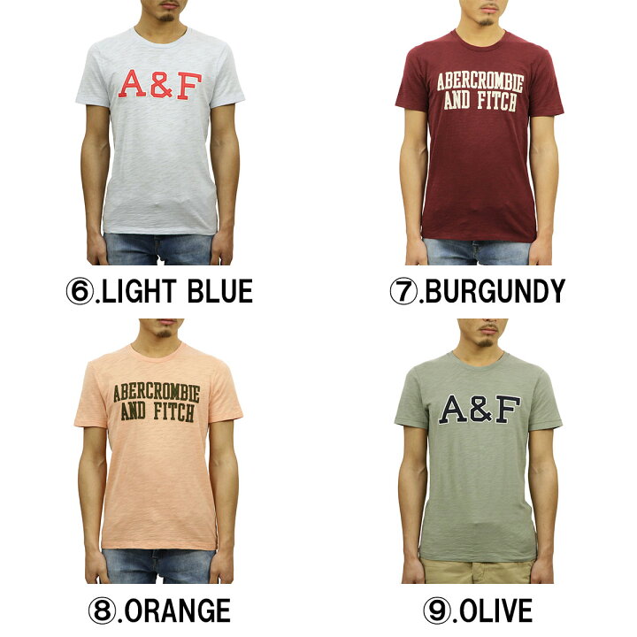 楽天市場 10 Offセール 販売期間 10 4 00 10 11 1 59 アバクロ Tシャツ 正規品 Abercrombie Fitch 半袖tシャツ クルーネック ロゴワッペン Logo Graphic Tee 123 238 ブランド品セレクトショップ Mixon