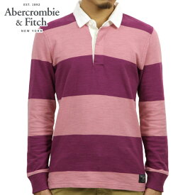 アバクロ ラガーシャツ メンズ 正規品 Abercrombie＆Fitch 長袖ラガーシャツ RUGBY POLO 124-227-0541-630