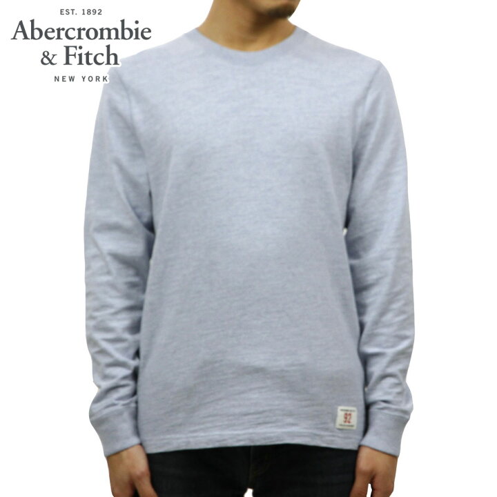楽天市場 アバクロ ロンt メンズ 正規品 Abercrombie Fitch 長袖tシャツ クルーネックtシャツ Long Sleeve Crew Tee 124 228 0236 2 ブランド品セレクトショップ Mixon