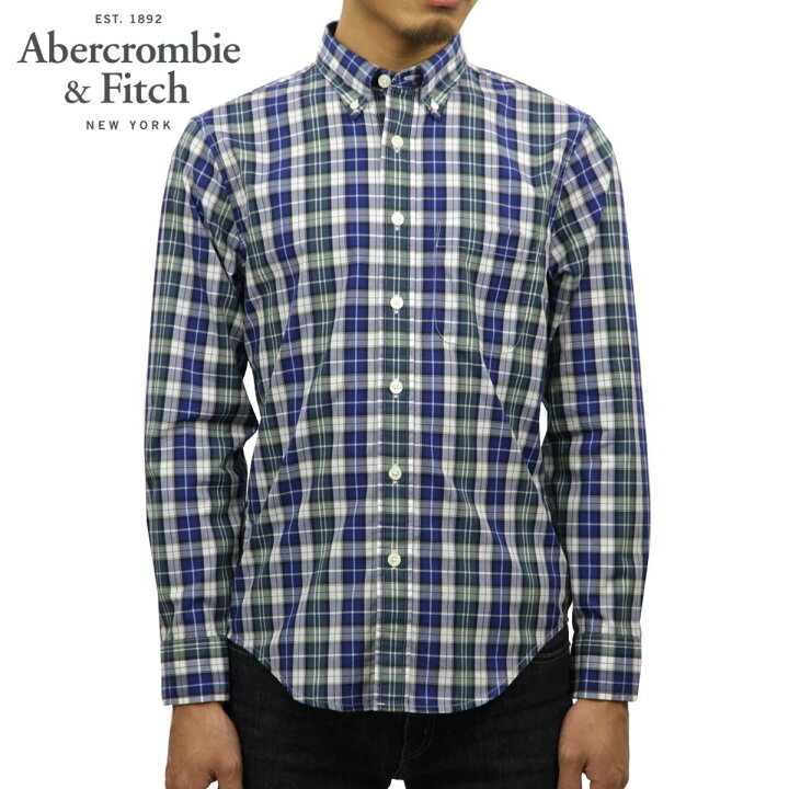 楽天市場 アバクロ シャツ メンズ 正規品 Abercrombie Fitch 長袖シャツ ボタンダウンシャツ Oxford Shirt 125 125 07 229 ブランド品セレクトショップ Mixon