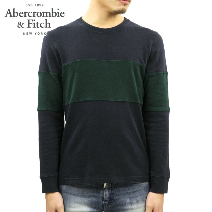 楽天市場 アバクロ ロンt メンズ 正規品 Abercrombie Fitch 長袖tシャツ クルーネックtシャツ Long Sleeve Crew Tee 124 228 0417 0 ブランド品セレクトショップ Mixon