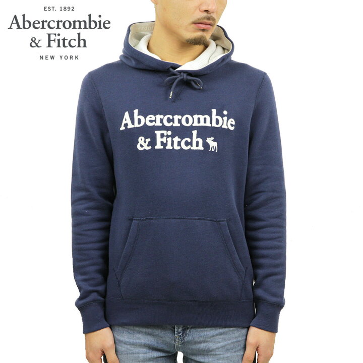 楽天市場 アバクロ パーカー メンズ 正規品 Abercrombie Fitch プルオーバーパーカー ロゴ Applique Logo Hoodie 122 231 08 210 ブランド品セレクトショップ Mixon