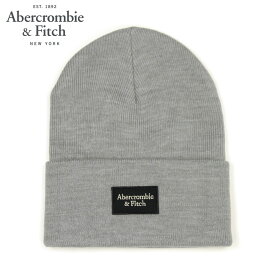 【ポイント10倍 4/24 20:00～4/27 9:59】 アバクロ キャップ メンズ レディース 正規品 Abercrombie＆Fitch 帽子 ビーニー ニットキャップ ロゴ LOGO PATCH BEANIE 112-200-0282-120