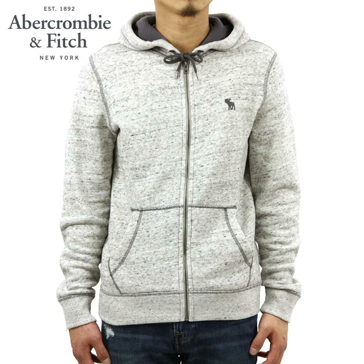 楽天市場 アバクロ パーカー メンズ 正規品 Abercrombie Fitch アウター ジップアップパーカー Icon Full Zip Hoodie 122 232 0900 122 ブランド品セレクトショップ Mixon