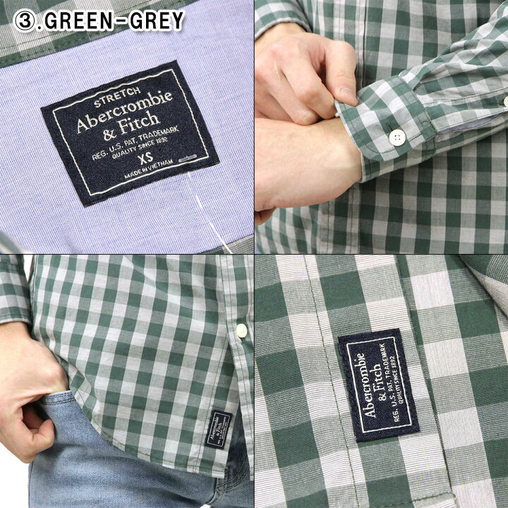 楽天市場】アバクロ シャツ メンズ 正規品 Abercrombie＆Fitch 