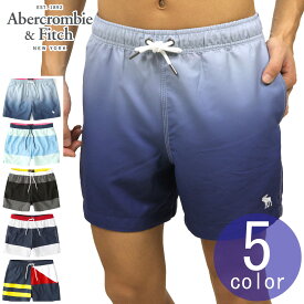 アバクロ 水着 メンズ 正規品 Abercrombie＆Fitch スイムパンツ 海パン トランクス型 CLASSIC TRUNKS 5 INSEAM SHORT-LENGTH 父の日 プレゼント ラッピング