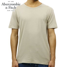 アバクロ Tシャツ 正規品 Abercrombie＆Fitch 半袖Tシャツ LINEN-BLEND TEE 124-236-1778-178