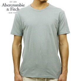 アバクロ Tシャツ 正規品 Abercrombie＆Fitch 半袖Tシャツ LINEN-BLEND TEE 124-236-1778-300