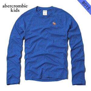 �A�o�N���L�b�Y T�V���c ����T �{�[�C�Y �q���� ���K�i AbercrombieKids ����T�V���c crew long sleeve tee 224-663-0338-026 D20S30