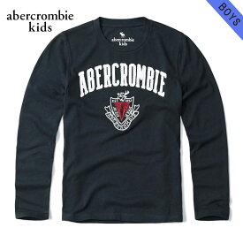 アバクロキッズ Tシャツ ロンT ボーイズ 子供服 正規品 AbercrombieKids 長袖Tシャツ long-sleeve logo graphic tee 223-616-0033-023 D00S20