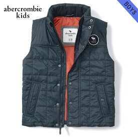 アバクロキッズ ダウンベスト ボーイズ 子供服 正規品 AbercrombieKids quilted vest 232-722-0258-023 D00S20