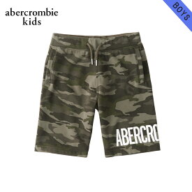 【ポイント10倍 4/24 20:00～4/27 9:59】 アバクロキッズ スウェット ボーイズ 子供服 正規品 AbercrombieKids トレーナー ハーフパンツ logo pull-on fleece shorts 228-687-0001-036