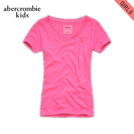 アバクロキッズ Tシャツ 子供服 正規品 AbercrombieKids 半袖Tシャツ easy fit theresa tee PINK D20S30