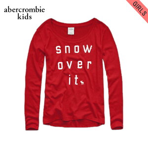 �A�o�N���L�b�Y T�V���c ����T �K�[���Y �q���� ���K�i AbercrombieKids ����T�V���c embellished easy fit tee D30S40