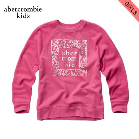 アバクロキッズ スウェット ガールズ 子供服 正規品 AbercrombieKids フリース shine graphic crew sweatshirt 252-767-0232-060 D00S20