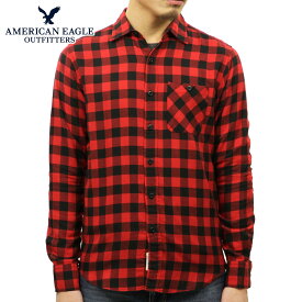 アメリカンイーグル シャツ メンズ 正規品 AMERICAN EAGLE 長袖シャツ ボタンダウンシャツ AEO CLASSIC PLAID SHIRT 2153-9833-600