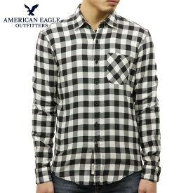 アメリカンイーグル シャツ メンズ 正規品 AMERICAN EAGLE 長袖シャツ ボタンダウンシャツ AEO CLASSIC PLAID SHIRT 2153-9833-001