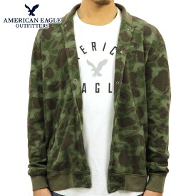 アメリカンイーグル スウェット メンズ 正規品 AMERICAN EAGLE アウター トレーナー ジャケット AE CAMO FLEECE JACKET 0195-9879-329