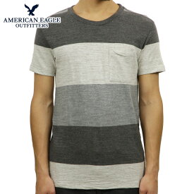 アメリカンイーグル Tシャツ 正規品 AMERICAN EAGLE 半袖Tシャツ AE STRIPE TEE 1162-9263-024