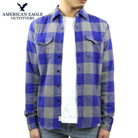 アメリカンイーグル シャツ メンズ 正規品 AMERICAN EAGLE 長袖シャツ ネルシャツ AE Seriously Soft Flannel Shirt 2151-5013-426