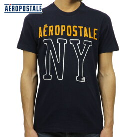 30%OFFクーポンセール 【利用期間 4/24 20:00～4/27 9:59】 エアロポステール AEROPOSTALE 正規品 メンズ 半袖Tシャツ Big NY Logo Graphic T 6005-6382 D00S20