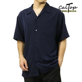 キャルトップ メンズ 開襟シャツ 正規品 CALTOP カジュアルシャツ CALTOP OPEN COLLAR SHORT SLEEVE SHIRTS 3003 半袖 キャルトップ カルトップ ショートスリーブ