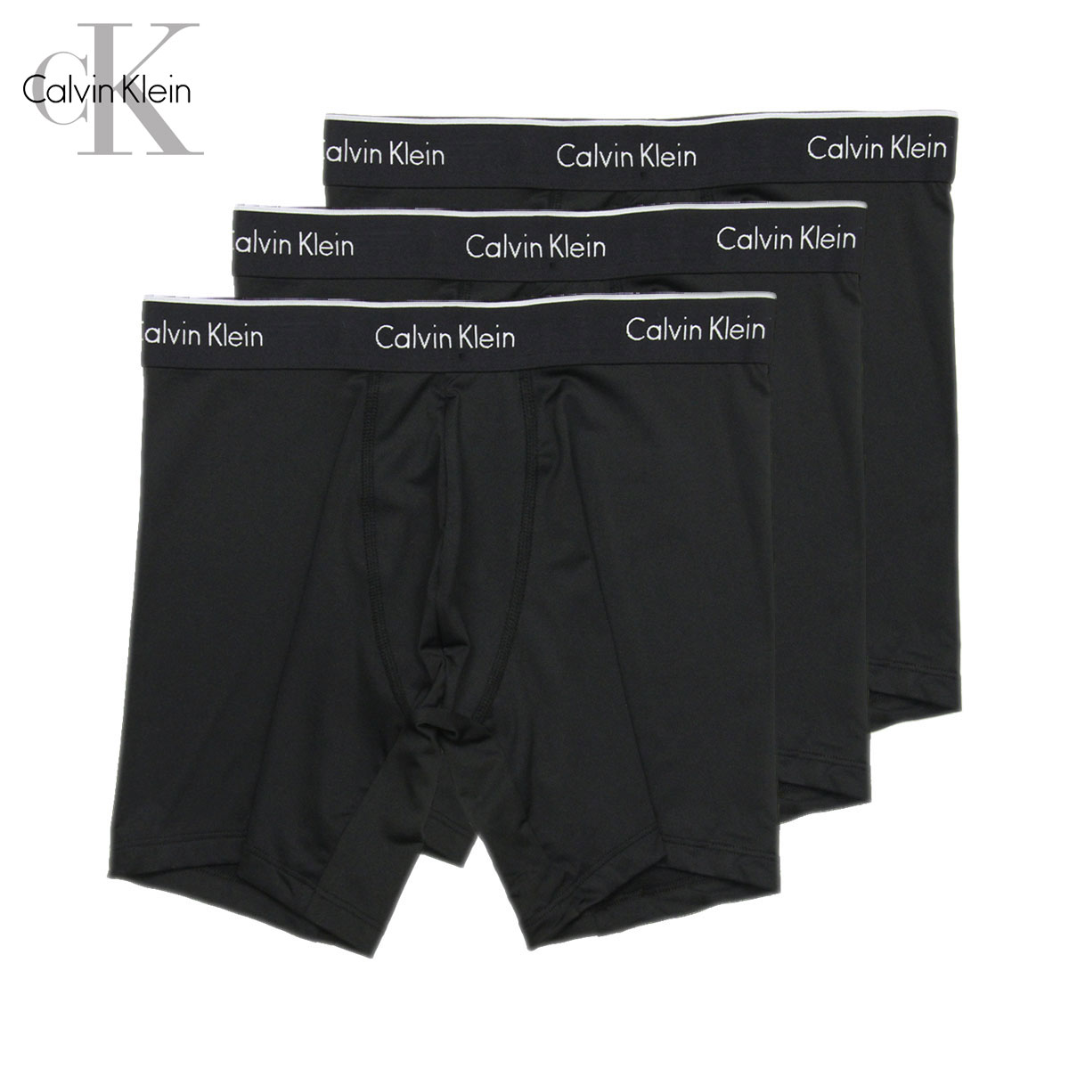 カルバンクライン ボクサーブリーフ メンズ 正規品 Calvin Klein アンダーウェア ボクサーブリーフ 下着 3枚セット マクロファイバー  3PACK MICROFIBER BOXER BRIEFS | ブランド品セレクトショップ MIXON
