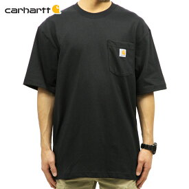 【ポイント10倍 4/24 20:00～4/27 9:59】 カーハート Tシャツ 正規品 CARHARTT 半袖Tシャツ WORKWEAR POCKET SHORT-SLEEVE T-SHIRT K87 BLK