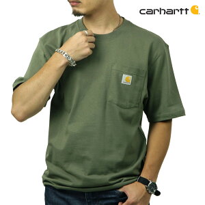 �J�[�n�[�g �����Y ����T�V���c ���K�i CARHARTT �N���[�l�b�N ���S �|�PT WORKWEAR POCKET SHORT-SLEEVE T-SHIRT K87 DOV DUSTY OLIVE
