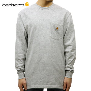 �J�[�n�[�g CARHARTT ���K�i �����Y �����|�P�b�gT�V���c WORKWEAR POCKET LONG-SLEEVE T-SHIRT K126 HGY HEATHER GRAY