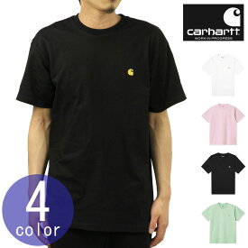 カーハート Tシャツ メンズ 正規品 CARHARTT WIP WORK IN PROGRESS 半袖Tシャツ ワンポイント ロゴ クルーネック SHORT SLEEVE CHASE T-SHIRT I026391