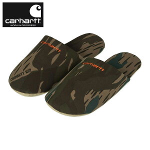 J[n[g Xbp K̔X CARHARTT WIP [V[Y Jt[W SCRIPT EMBROIDERY SLIPPERS CAMO UNITE / COPPERTON I029924 0HF