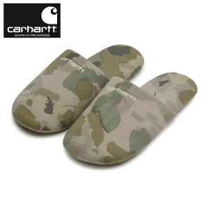 y|Cg10{ 9/19 20:00`9/24 1:59z J[n[g Xbp Y fB[X Ki CARHARTT WIP [V[Y Jt[W J SCRIPT EMBROIDERY SLIPPERS CAMO TIDE, THYME / WAX I029924 0SIXX