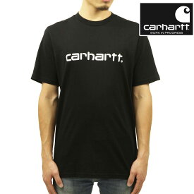 カーハート Tシャツ メンズ 正規品 CARHARTT WIP 半袖Tシャツ ロゴ クルーネック S/S SCRIPT T-SHIRT BLACK / WHITE I031047 0D2XX 父の日 プレゼント ラッピング