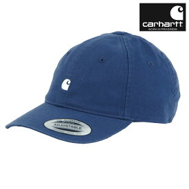 【ポイント10倍 6/22 20:00〜6/27 1:59】 カーハート メンズ レディース キャップ 正規品 CARHARTT WIP 帽子 ロゴ MADISON LOGO CAP POSITANO / WAX I023750 2E3XX