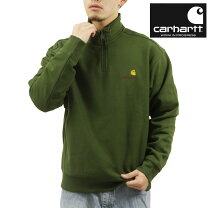 楽天市場】carhartt ハーフジップ（カラーカーキグリーン）の通販