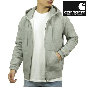 y|Cg10{ 11/14 10:00`11/16 23:59z J[n[g Y WbvAbvp[J[ Ki CARHARTT WIP t[fB[ XEFbg HOODED CHASE JACKET GREY HEATHER / GOLD I033664 00MXX