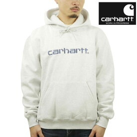 カーハート メンズ パーカー 正規品 CARHARTT WIP フーディー プルオーバー ロゴ HOODED CARHARTT SWEATSHIRT I030547 ASH HEATHER / LIBERTY