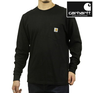 �J�[�n�[�g �����Y ����T�V���c ���K�i CARHARTT WIP �N���[�l�b�N ���S �|�PT ����T LONG SLEEVE POCKET T-SHIRT BLACK I030437 89XX �o�����^�C�� �v���[���g ���b�s���O