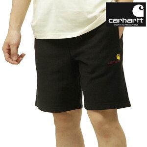�J�[�n�[�g �����Y �V���[�g�p���c ���K�i CARHARTT WIP �X�E�F�b�g �n�[�t�p���c ���S AMERICAN SCRIPT SWEAT SHORT BLACK I031685