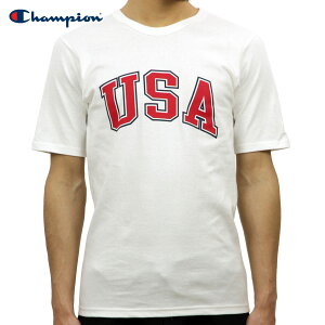 �`�����s�I�� T�V���c ���K�i CHAMPION ����T�V���c CREW TEE T1919P Heritage Tee 045-WHITE 549393 USA Arch D00S20