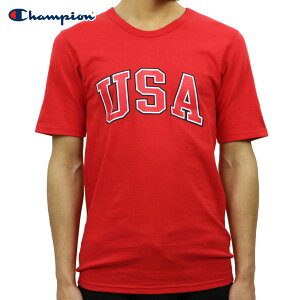 �`�����s�I�� T�V���c ���K�i CHAMPION ����T�V���c CREW TEE T1919P Heritage Tee W3J-TEAMREDSCARLET 549393 USA Arch D00S20