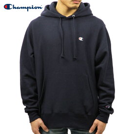 チャンピオン CHAMPION 正規品 メンズ リバースウィーブ プルオーバーパーカー REVERSE WEAVE HEAVYWEIGHT 12oz PULLOVER HOODIE GF68 NAVY 父の日 プレゼント ラッピング