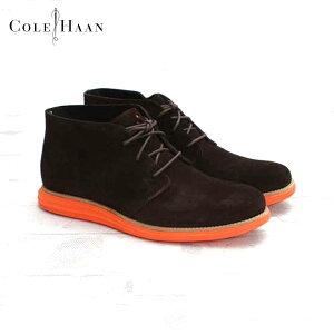�R�[���n�[�� COLE HAAN ���K�i �`���b�J�u�[�c LUNARGRAND CHUKKA C11187 WDBURY SDE/ORNG B
